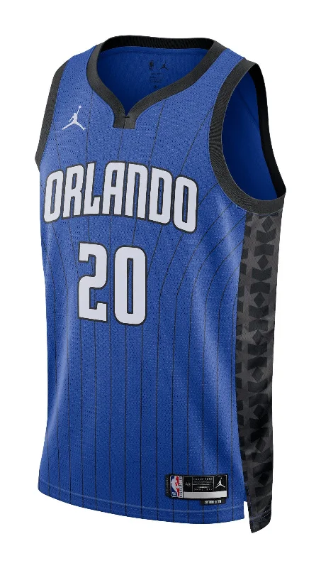 NBA jerseys with player updates for 2025 -ORLANDO MAGIC STATEMENT JERSEY 23/24