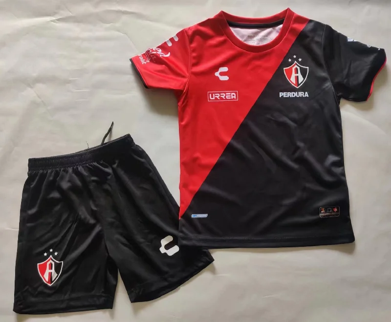 NBA jerseys with breathable fabrics for athletes -ATLAS FC HOME KIDS JERSEY 23/24