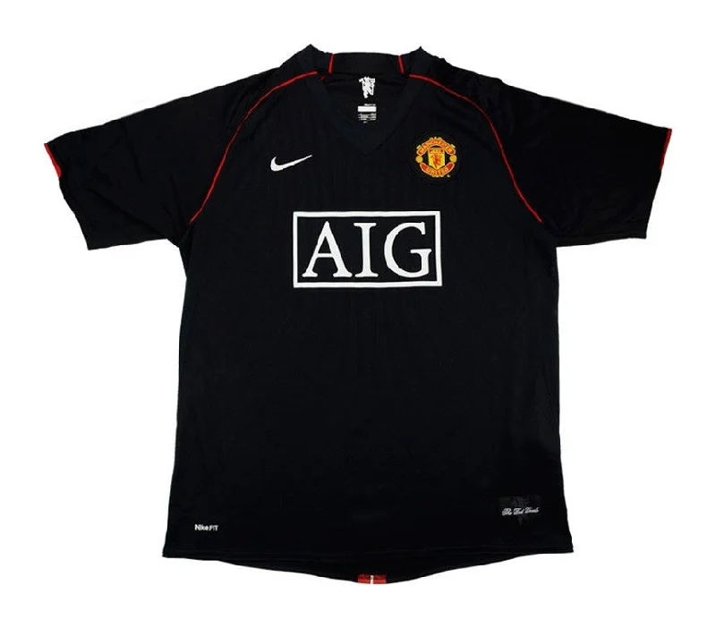 Best NBA jerseys for collectors -MANCHESTER UNITED AWAY RETRO JERSEY 2007/08