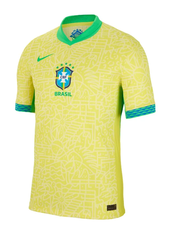 NBA fan jerseys with official merchandise -BRAZIL HOME PLAYER JERSEY 2024