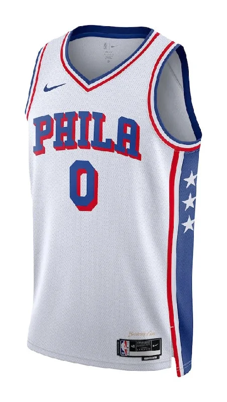 Best NBA jerseys for collectors -PHILADELPHIA 76ERS ASSOCIATION JERSEY 23/24