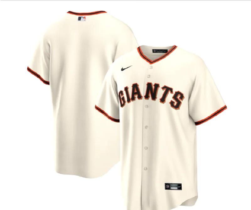 NBA player jerseys with official prints -SAN FRANCISCO GIANTS HOME REPLICA JERSEY