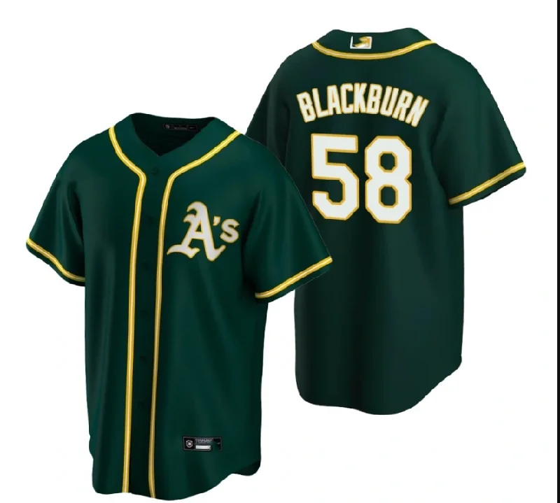 NBA jerseys with player numbers -OAKLAND ATHLETICS DARK GREEN ALTERNATE REPLICA JERSEY