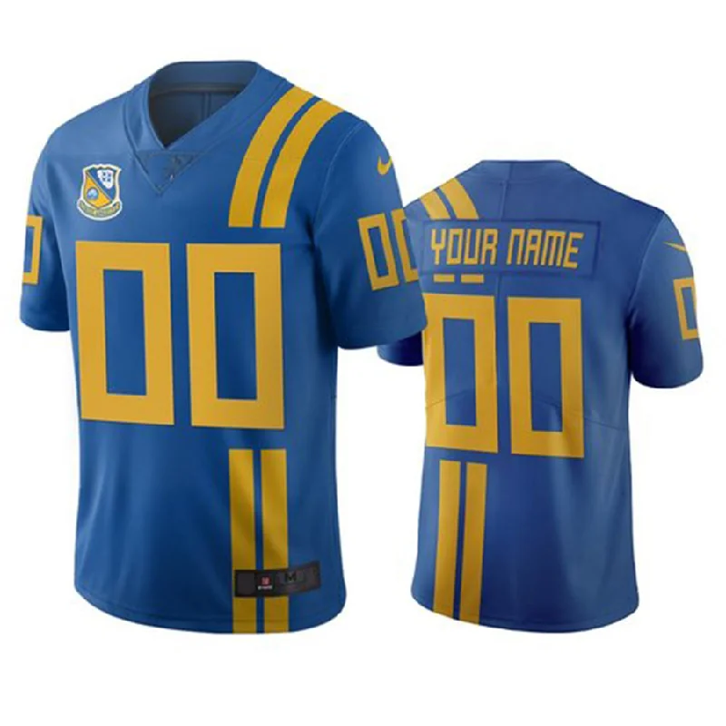 NBA jerseys for women’s basketball fans -Custom J.Jaguars Royal Vapor Limited City Edition Jersey Stitched American Football Jerseys