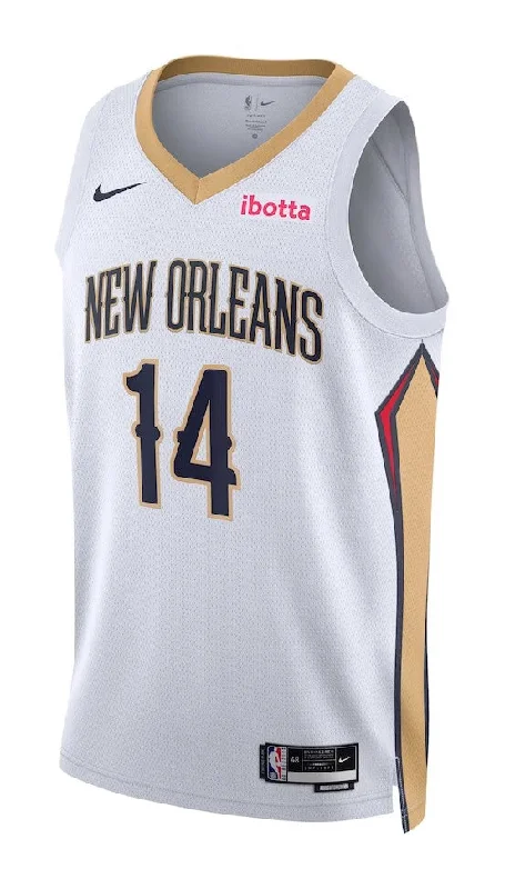 Official NBA jerseys with durable stitching -NEW ORLEANS PELICANS ASSOCIATION JERSEY 23/24