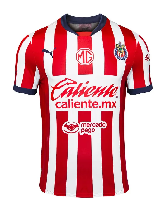 NBA fan jerseys with player names -CHIVAS HOME FAN JERSEY 24/25