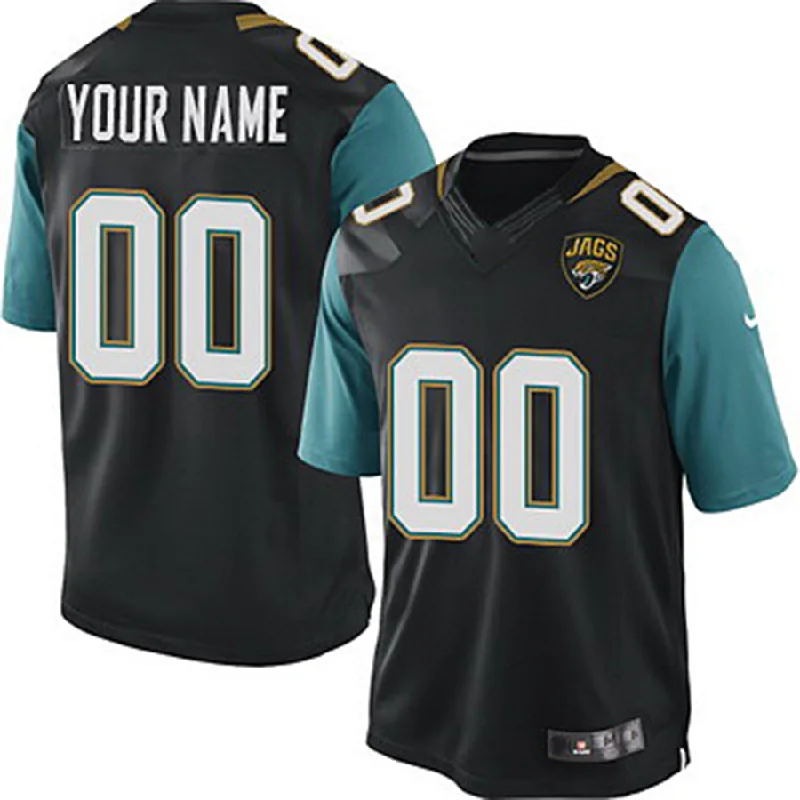 NBA playoff jerseys -Custom J.Jaguars 2013 Black Limited Jersey Stitched American Football Jerseys