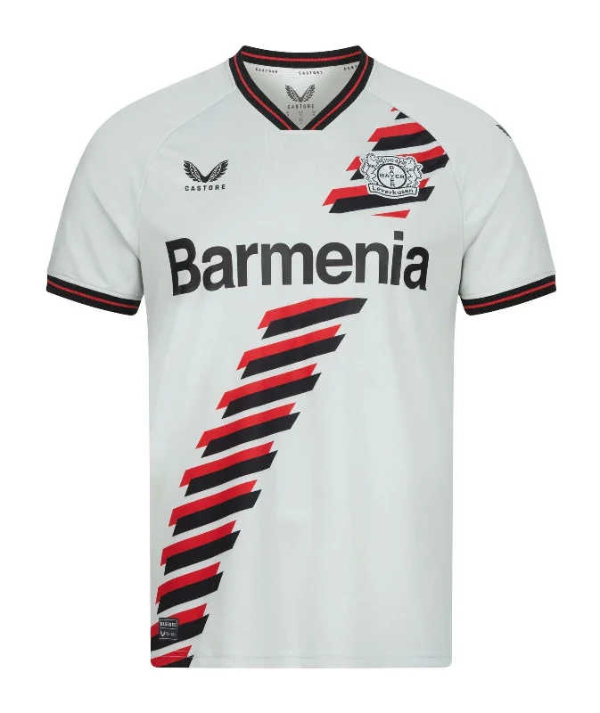 NBA jerseys with modern designs -BAYER 04 LEVERKUSEN AWAY FAN JERSEY 23/24