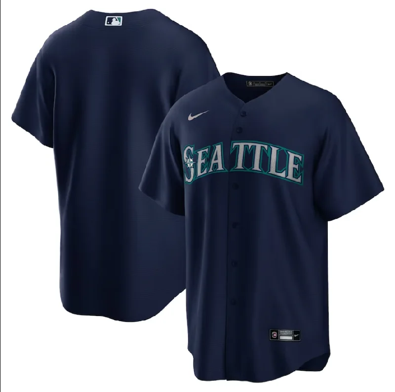 NBA jerseys with official NBA tags -SEATTLE MARINERS ROAD REPLICA JERSEY