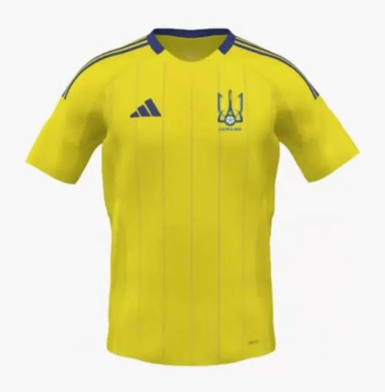 NBA jerseys with official NBA tags -UKRAINE HOME FAN JERSEY 2024