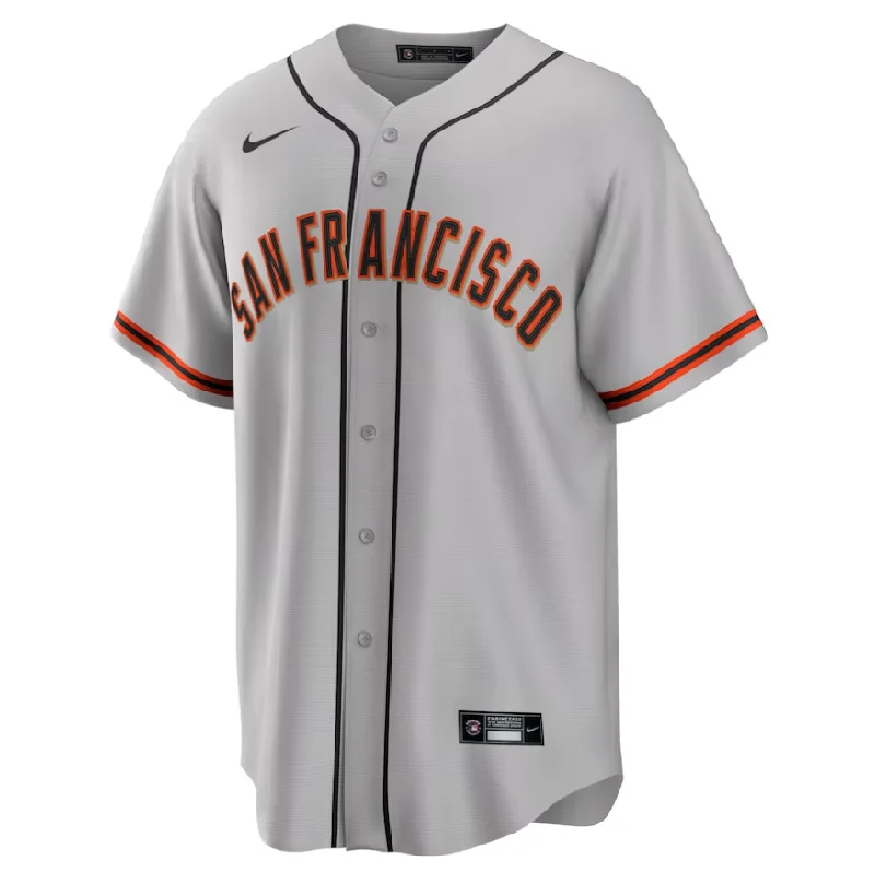 NBA jerseys with the latest player updates -SAN FRANCISCO GIANTS ROAD REPLICA JERSEY