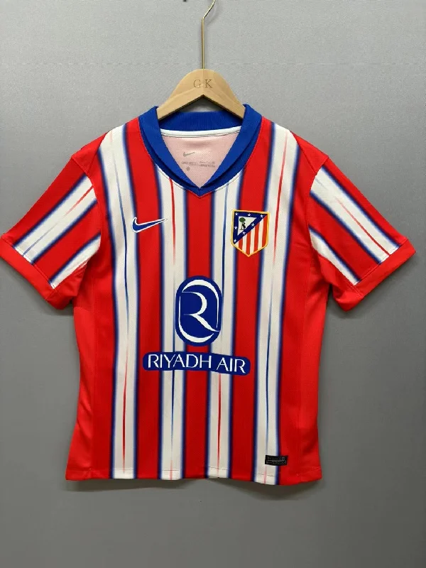 NBA jerseys with breathable fabrics for athletes -ATLETICO MADRID HOME PLAYER JERSEY 24/25