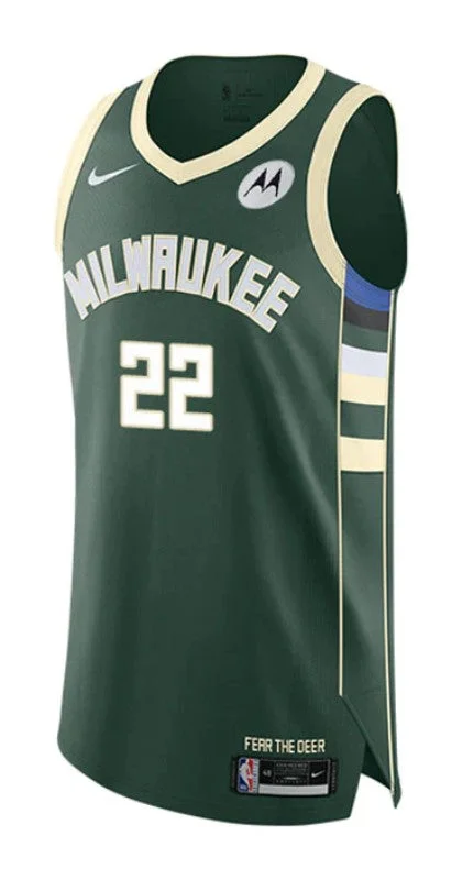 NBA team jerseys with player names -MILWAUKEE BUCKS ICON JERSEY 23/24