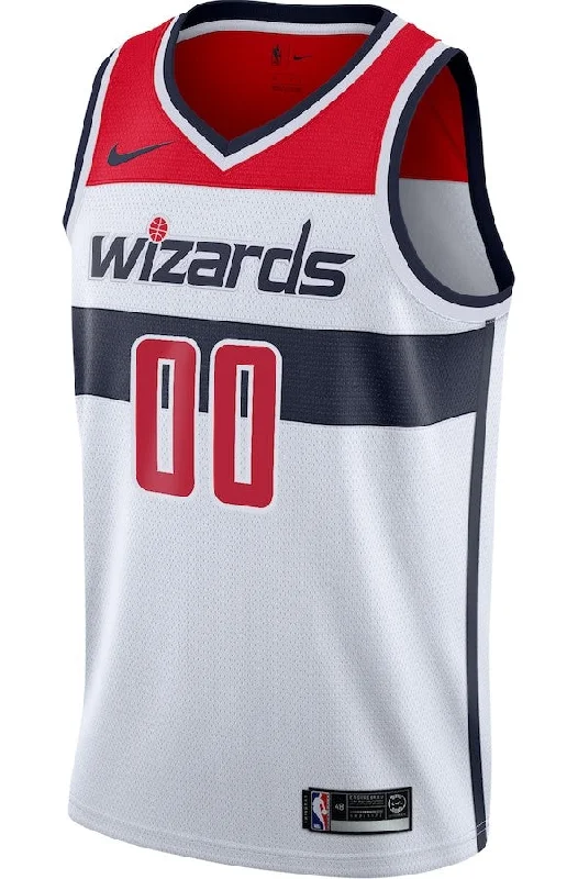 NBA jerseys with team slogans -WASHINGTON WIZARDS ASSOCIATION JERSEY 23/24