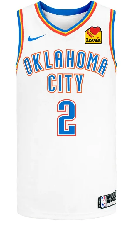 Retro NBA jerseys with old-school designs -OKLAHOMA CITY THUNDER ASSOCIATION JERSEY 23/24