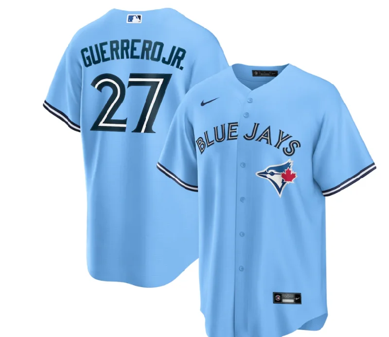 NBA away jerseys for sale -TORONTO BLUE JAYS BABY BLUE ALTERNATE REPLICA JERSEY