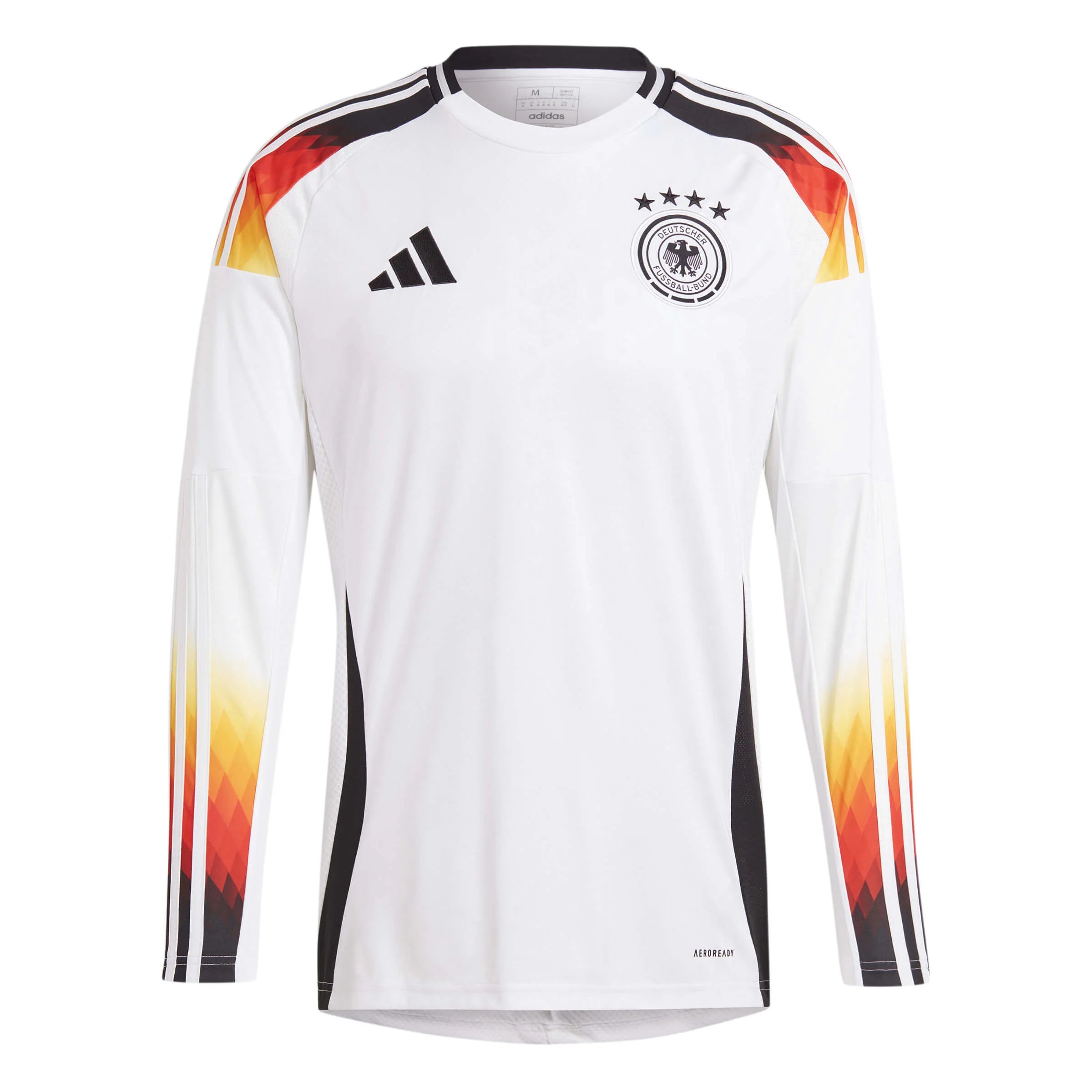 NBA jerseys with official team branding -GERMANY HOME FAN LONG SLEEVE JERSEY 2024