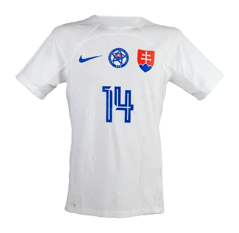 NBA jerseys with team slogans -SLOVAKIA AWAY FAN JERSEY 2024