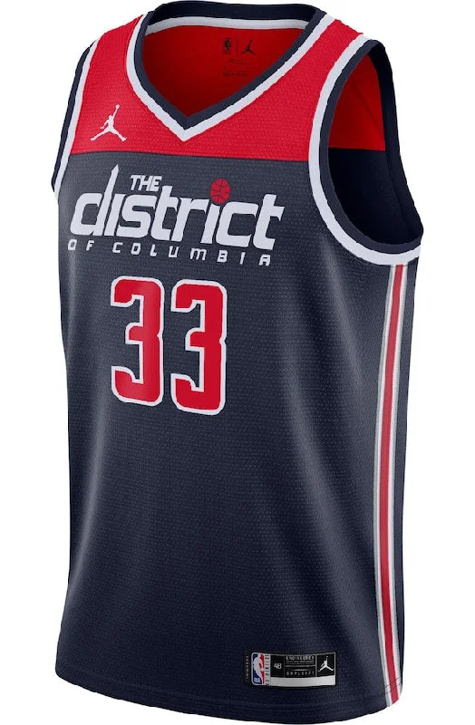 Official NBA team jerseys for 2025 -WASHINGTON WIZARDS STATEMENT JERSEY 23/24