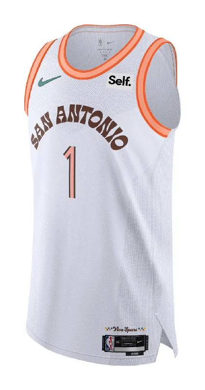 NBA jerseys with player signatures -SAN ANTONIO SPURS CITY JERSEY 23/24