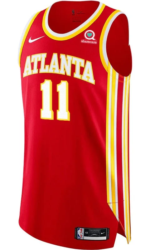 NBA jerseys for basketball enthusiasts -ATLANTA HAWKS ICON JERSEY 23/24