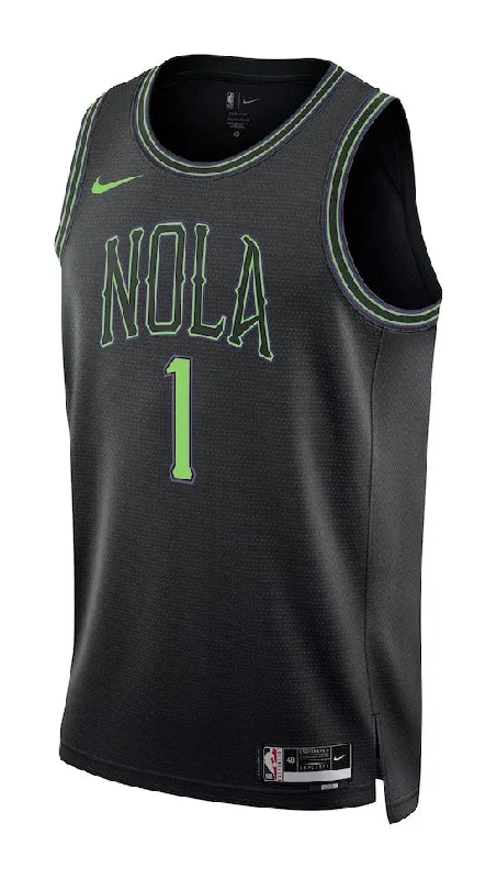 NBA jerseys with team slogans -NEW ORLEANS PELICANS CITY JERSEY 23/24