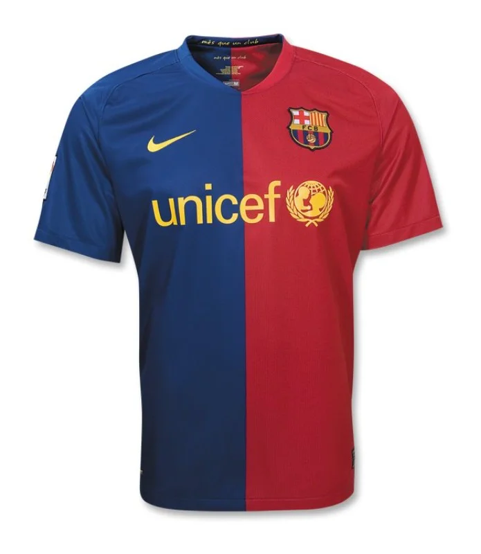 NBA jerseys for casual wear -BARCELONA HOME RETRO 2008/09