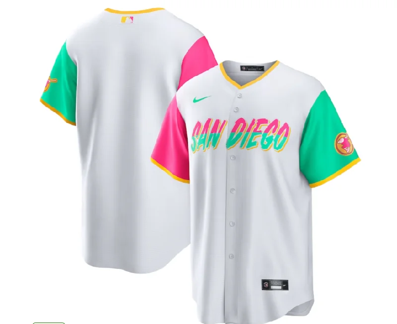 NBA jerseys with modern designs -SAN DIEGO PADRES CITY CONNECT REPLICA JERSEY