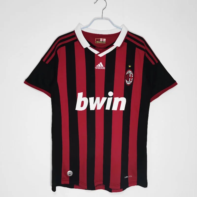 Official NBA jerseys with player updates -AC MILAN HOME RETRO JERSEY 09/10