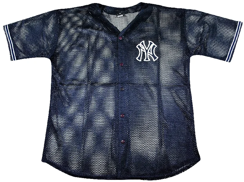 Unique NFC football jerseys for collectors -Vintage New York Yankees Practice Jersey Size X-Large