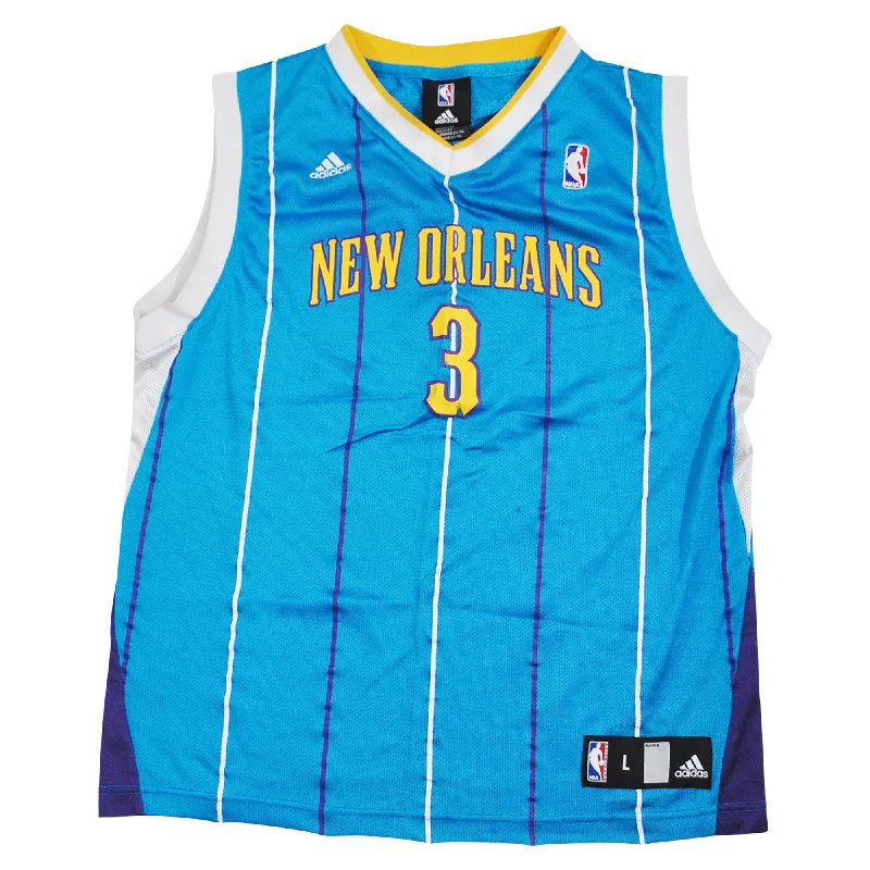 Limited edition NFC jerseys for fans -Vintage New Orleans Hornets Chris Paul Jersey Size Youth Large