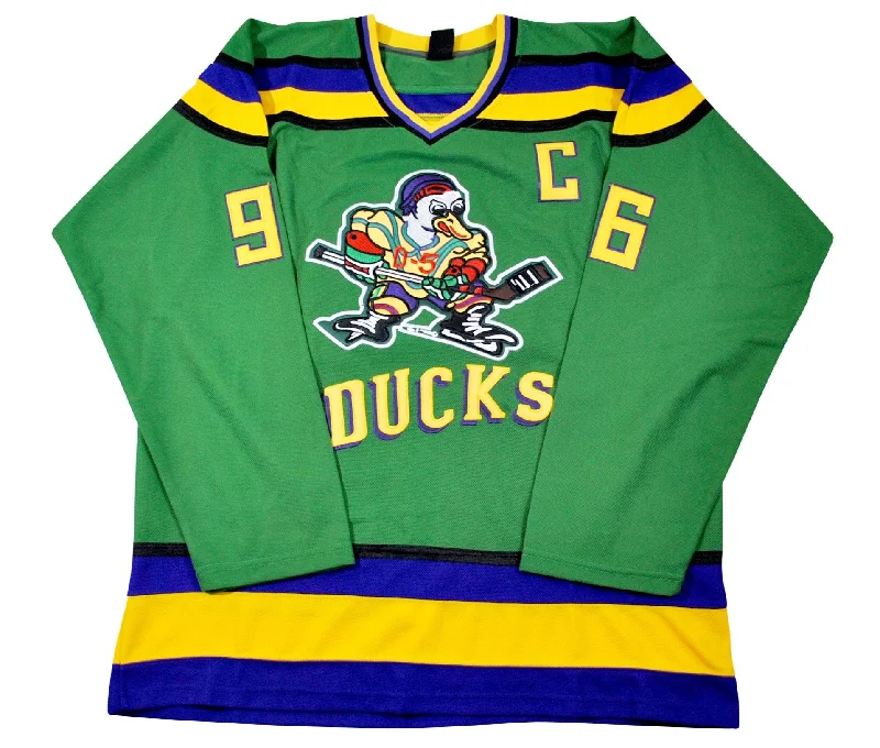 Affordable NFC team jerseys -Vintage Mighty Ducks Charlie Conway Jersey Size 2X-Large