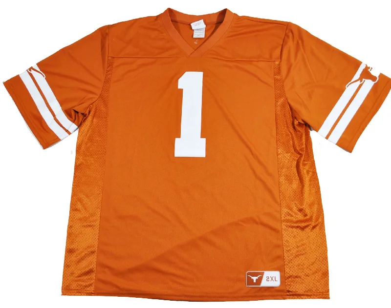 Buy NFC football jerseys with custom designs -Texas Longhorns Jersey Size 2X-Large