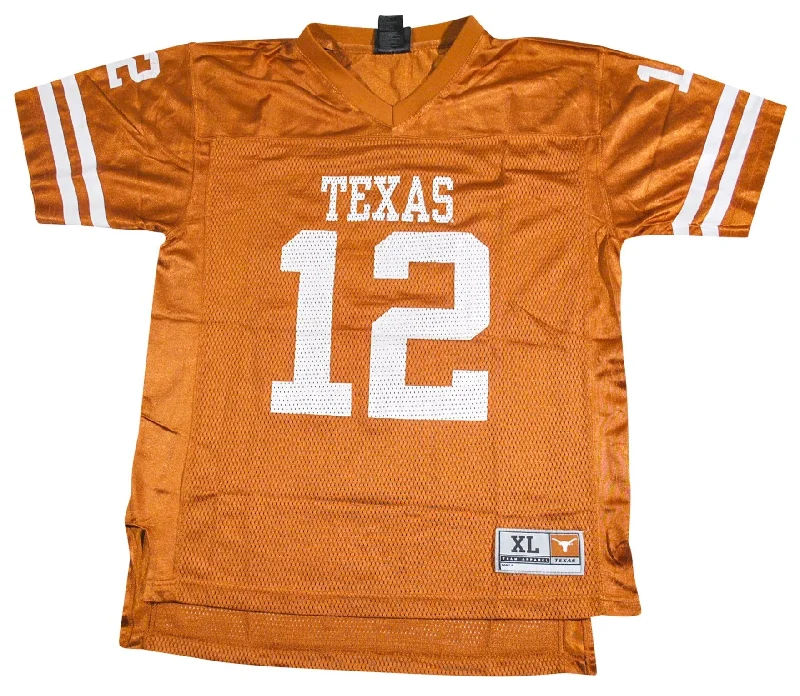 Unique NFC football jerseys for collectors -Texas Longhorns Jersey Size Youth X-Large