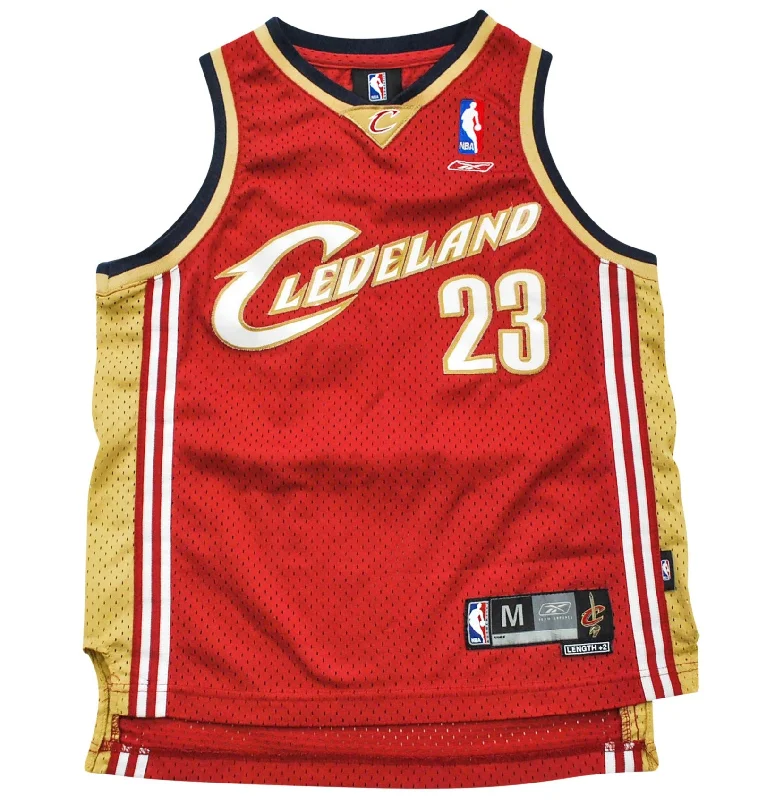 NFC football shirt collection -Vintage Cleveland Cavilers LeBron James Jersey Size Youth Medium