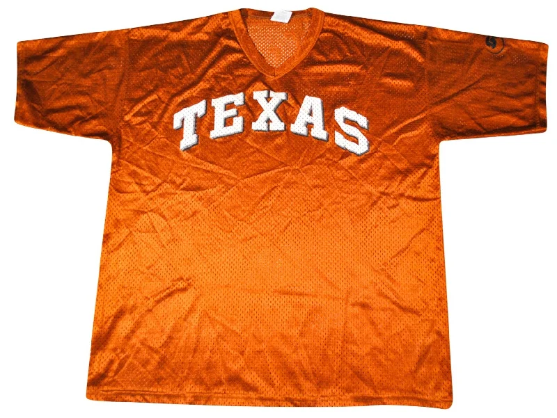 NFC team jerseys with vintage logos -Vintage Texas Longhorns Made in USA Jersey Size X-Large