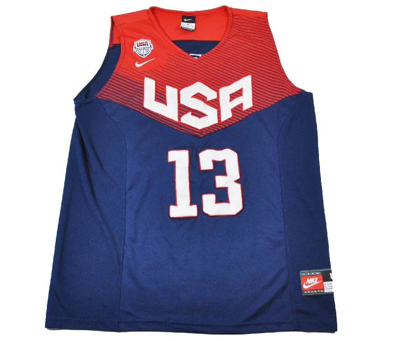 Buy NFC replica home jerseys online -Vintage USA Olympics James Harden Nike Jersey Size Large