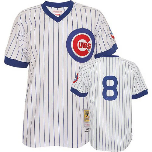 NFC football jerseys with patches -Chicago Cubs Andre Dawson 1987 Mitchell & Ness Authentic Home Jersey