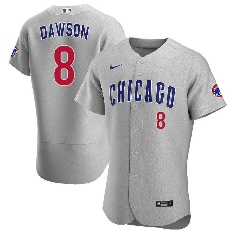 NFC jerseys with mesh and breathable fabric -Chicago Cubs Andre Dawson Nike Road Authentic Jersey