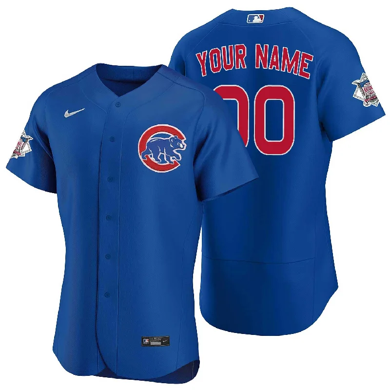 NFC football shirt collection -Chicago Cubs Customized Nike Alternate Authentic Jersey