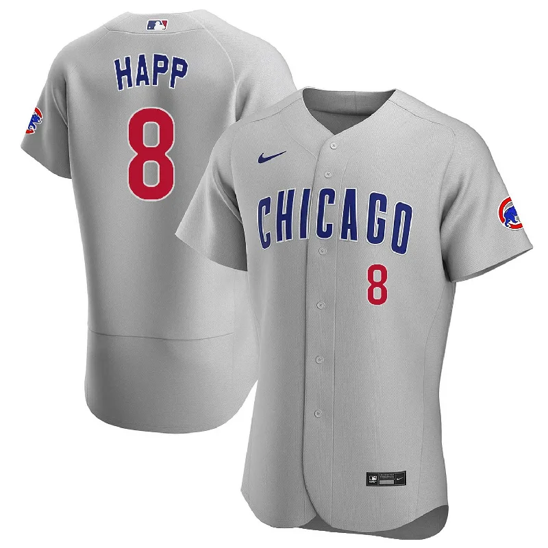 NFC jersey sale and discounts -Chicago Cubs Ian Happ Nike Road Authentic Jersey