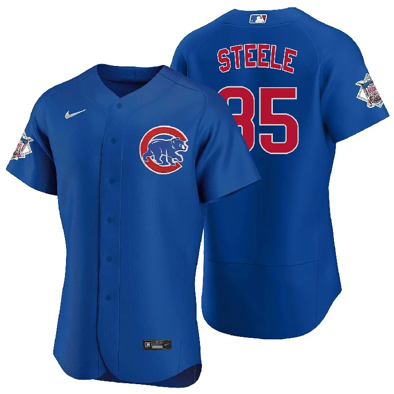 NFC jersey with commemorative design -Chicago Cubs Justin Steele Nike Alternate Authentic Jersey