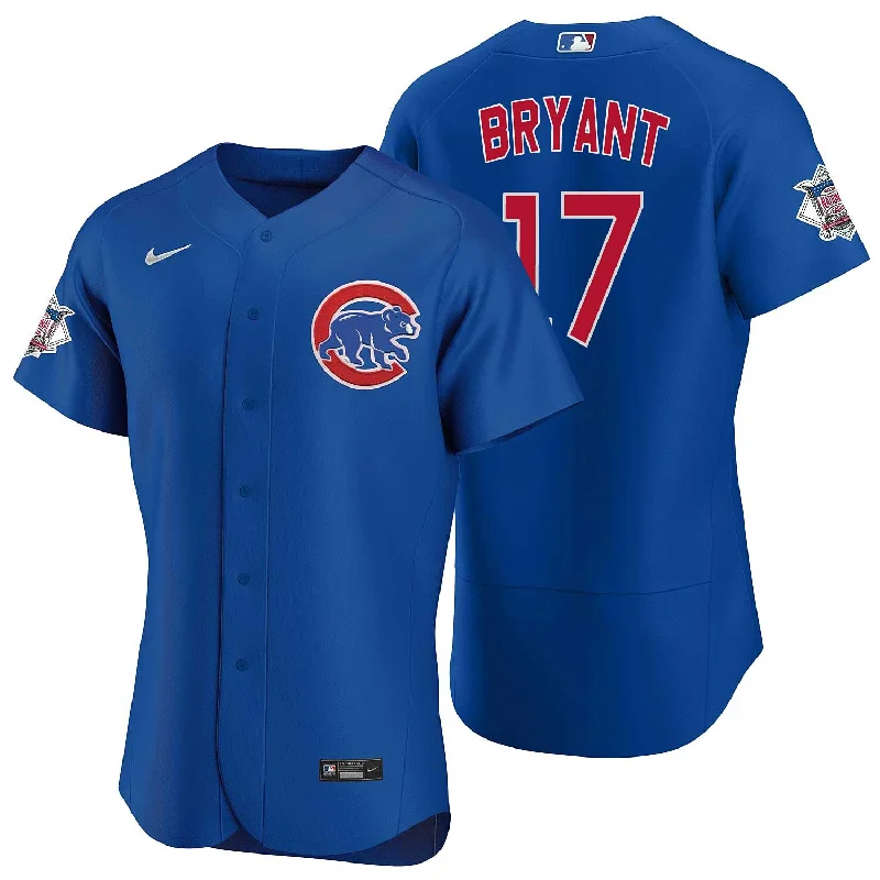 NFC jerseys with fan-favorite players -Chicago Cubs Kris Bryant Nike Alternate Authentic Jersey