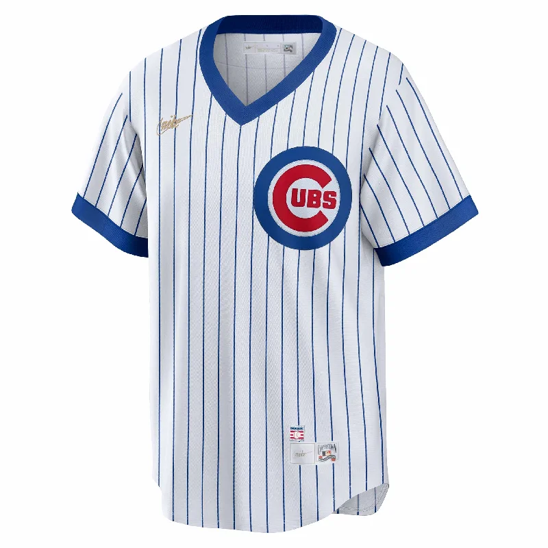 NFC jersey for men’s football fans -Chicago Cubs Nike Cooperstown Vintage Home Replica Pullover Jersey