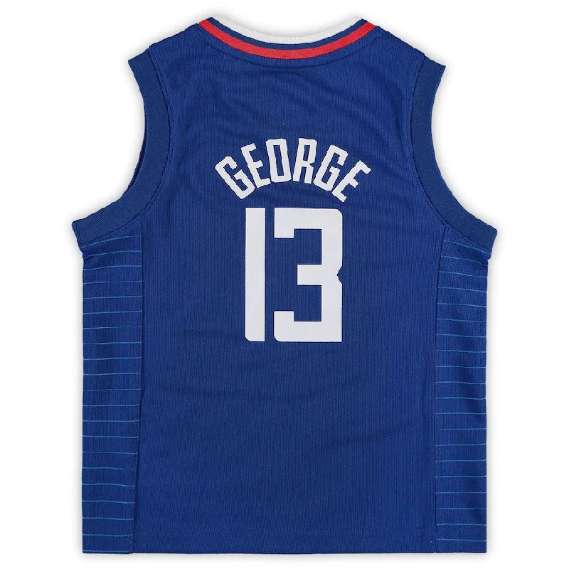 Best NFC football jerseys -LA.Clippers #13 Paul George Preschool 2020-21 Fast Break Replica Jersey  Icon Edition Royal Stitched American Basketball Jersey