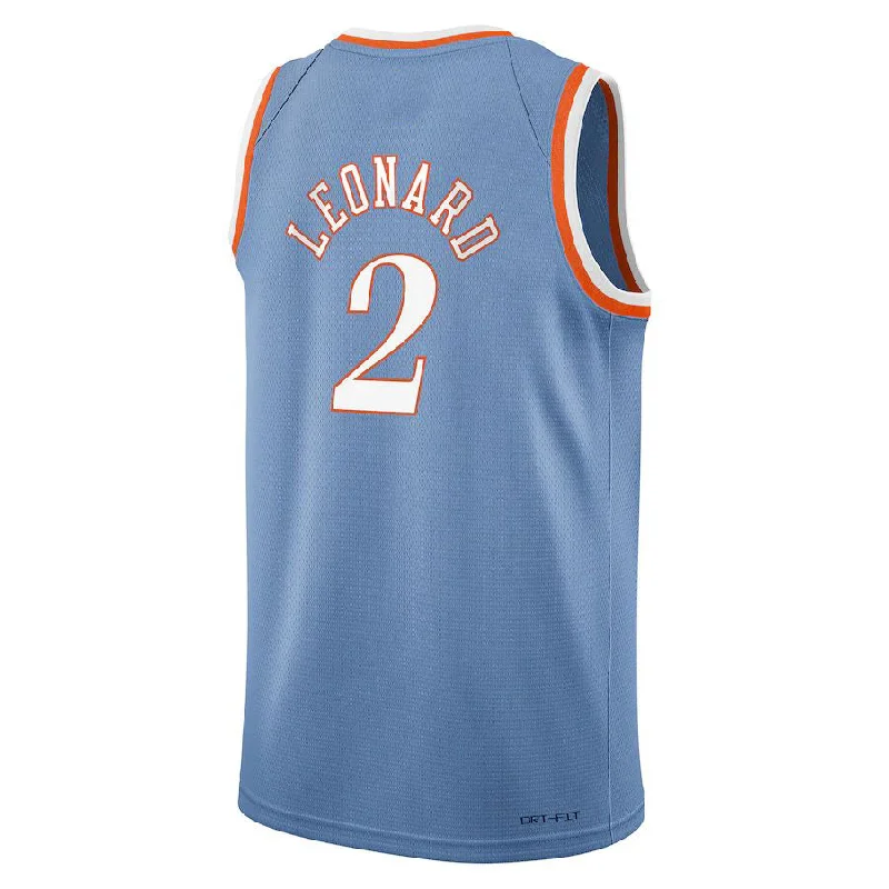 Buy NFC football jerseys for women -LA.Clippers #2 Kawhi Leonard 2021-22 Swingman Jersey City Edition Light Blue Stitched American Basketball Jersey