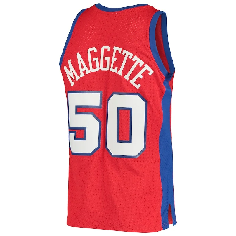 Buy NFC jerseys for all teams -LA.Clippers #50 Corey Maggette Mitchell & Ness 2004-05 Hardwood Classics Swingman Jersey  Red Stitched American Basketball Jersey