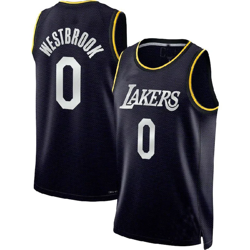 Women’s NFC football jerseys -LA.Lakers #0 Russell Westbrook 2022 Select Series MVP Swingman Jersey  Black Stitched American Basketball Jersey