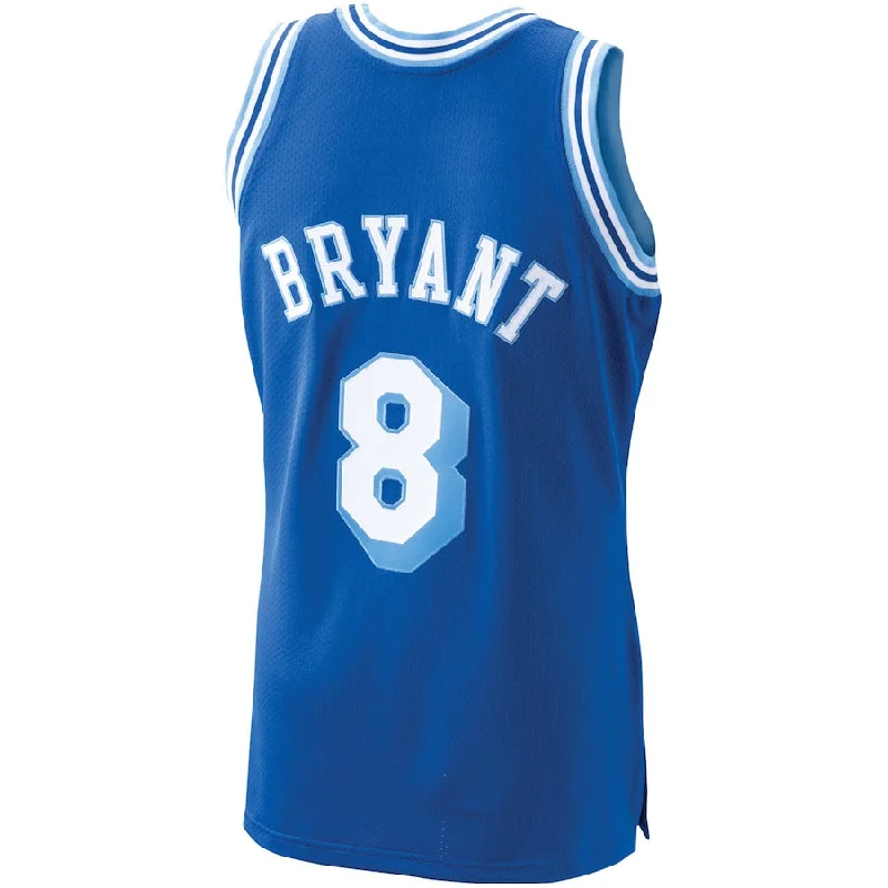 Affordable NFC jerseys for football fans -LA.Lakers #8 Kobe Bryant Mitchell & Ness 1996-97 Hardwood Classics Authentic Player Jersey Royal Stitched American Basketball Jersey